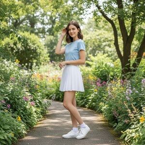 Old Navy White Mini Skirt